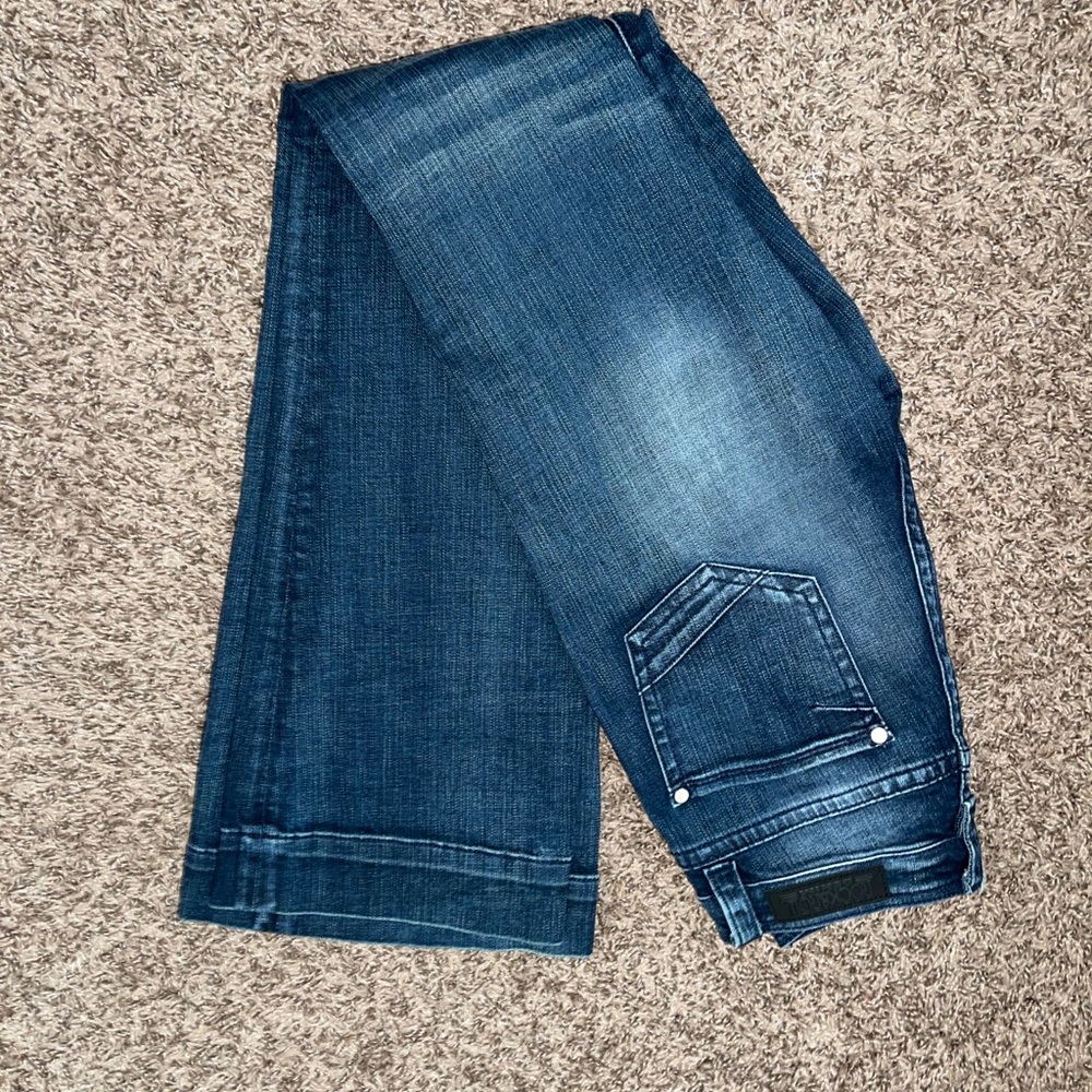 Denim bell bottoms